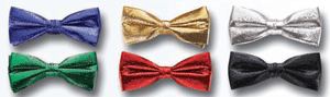 Worship Praise dance Bow-Tie-Metallic