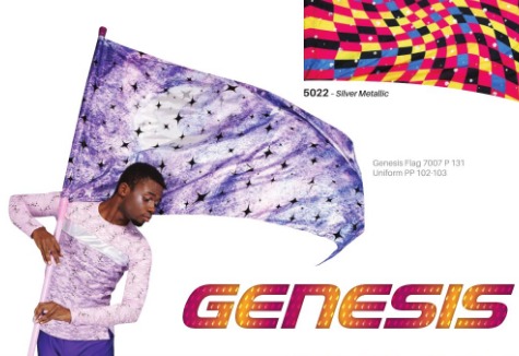 Praise Worship Dance Flag Genesis Model