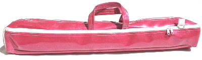 Sparkle Flag shaft baton case pink