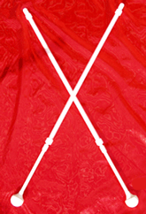 Twirl Worship Flag Shaft Lightweight with White Ball