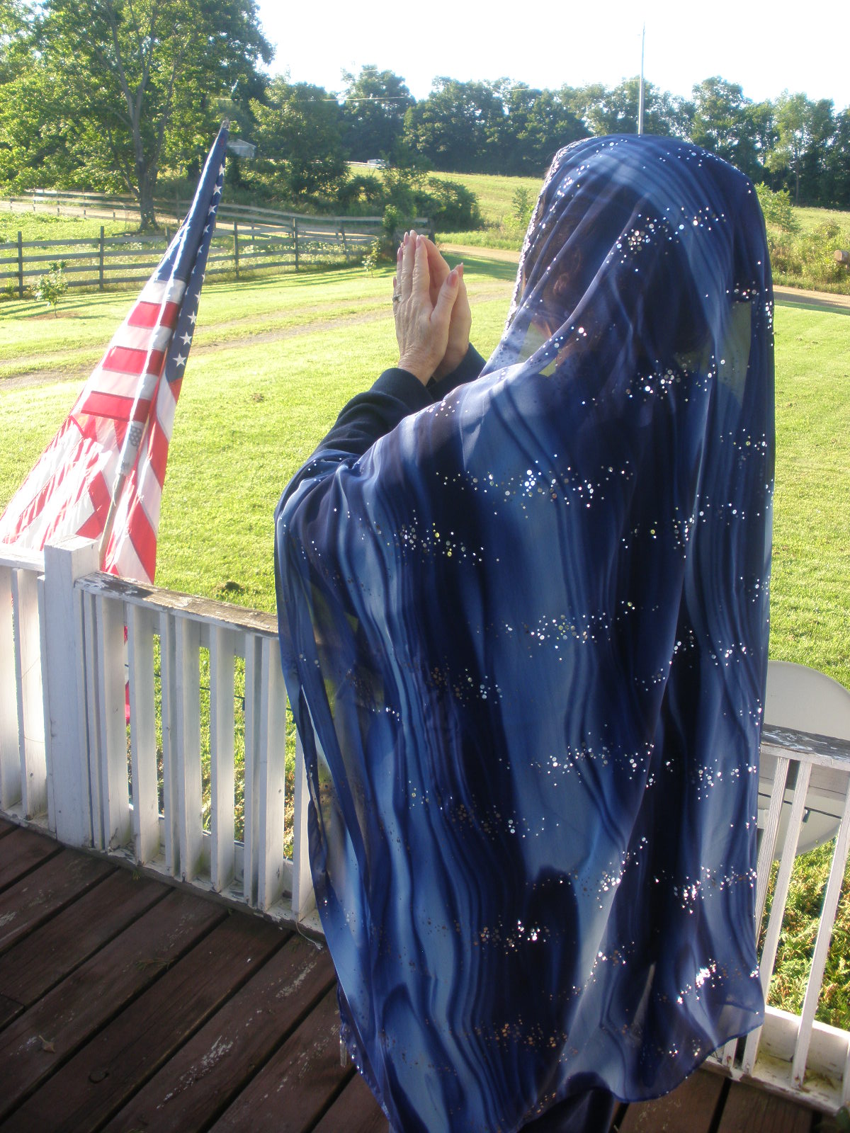 Prayer Veil Midnight Watchman Head Covering