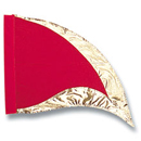 RED GOLD PRAISE WORSHIP SWING FLAG WPSF51