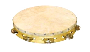 Worship Praise Dance Tambourine Percussion T10H 10 inch single